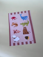 Lámina colores animales