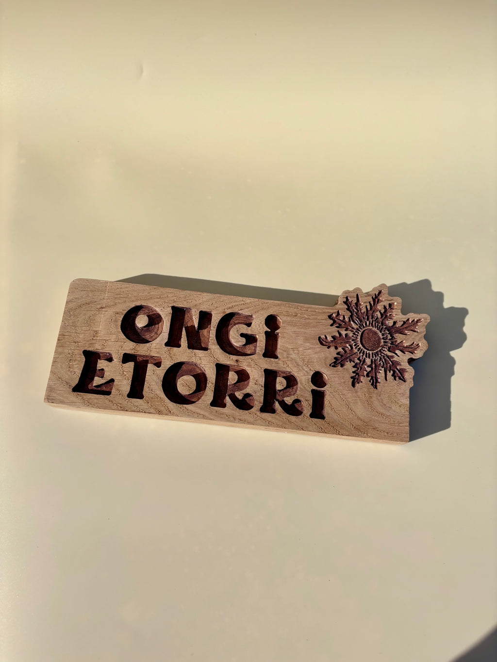 Ongi etorri forma rectangular