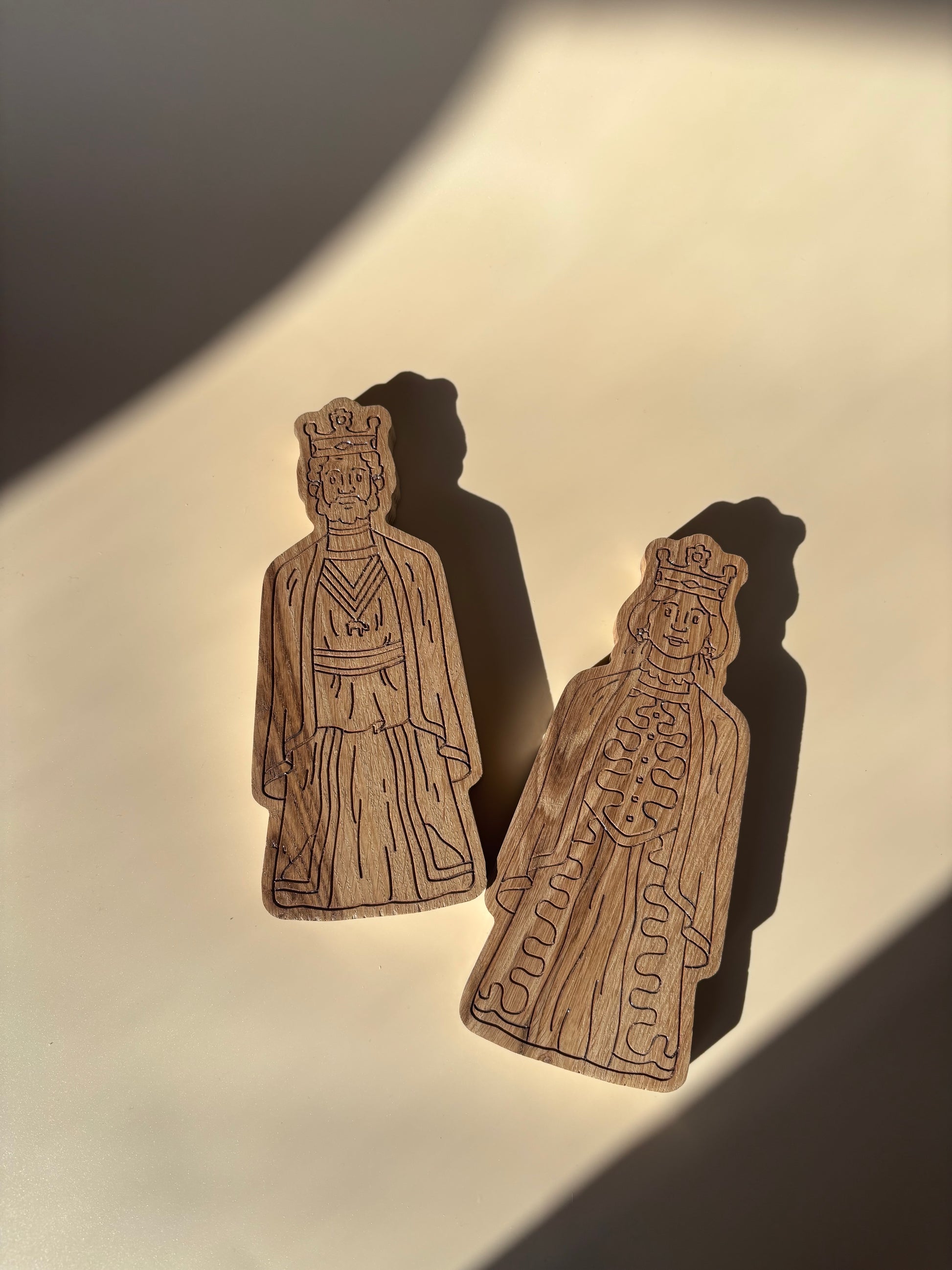 Pareja gigantes Sebastián y Asunción Tafalla