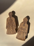 Pareja gigantes Bongani y Zuna Tafalla
