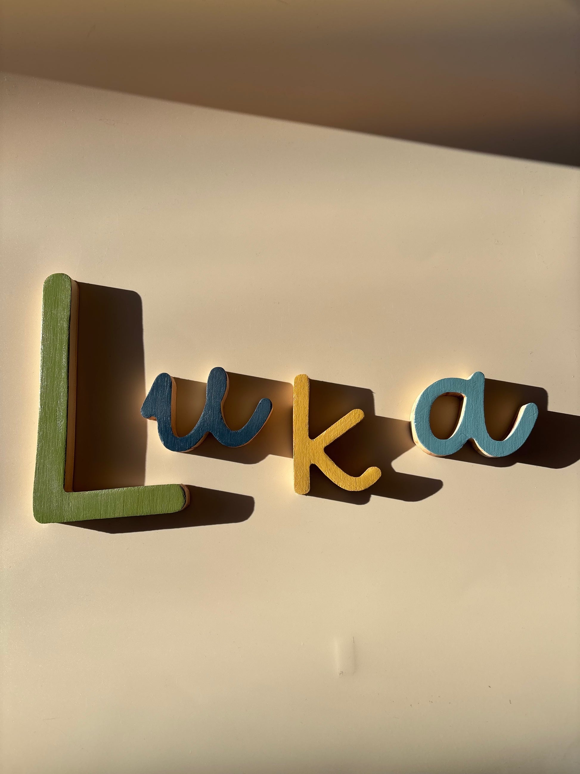 Letras de pared - Nombres