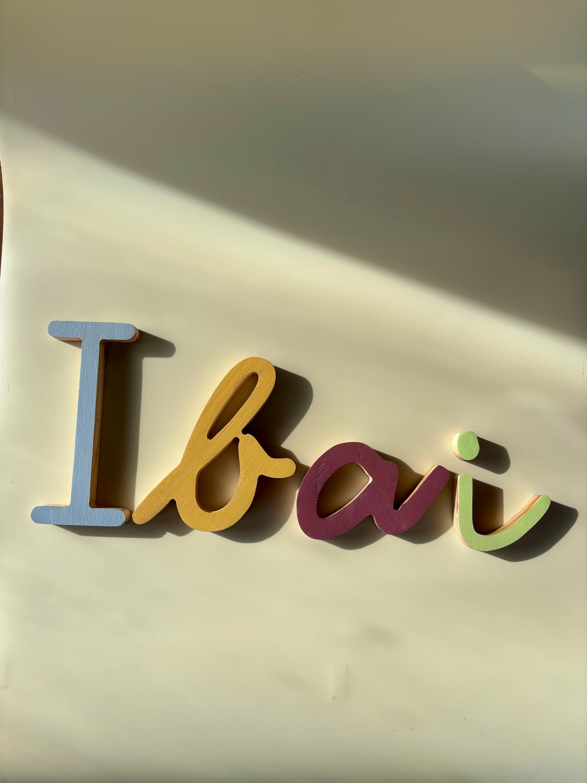 Letras de pared - Nombres