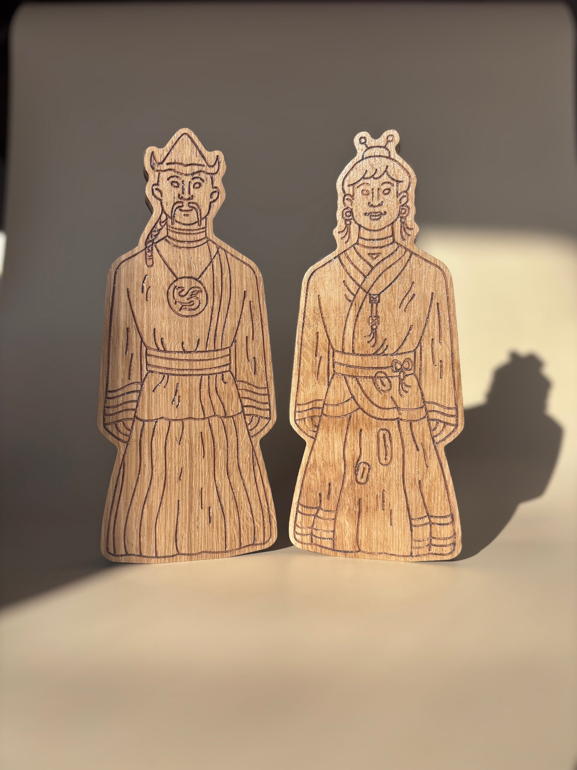Pareja gigantes Xuxu y Xía Tafalla