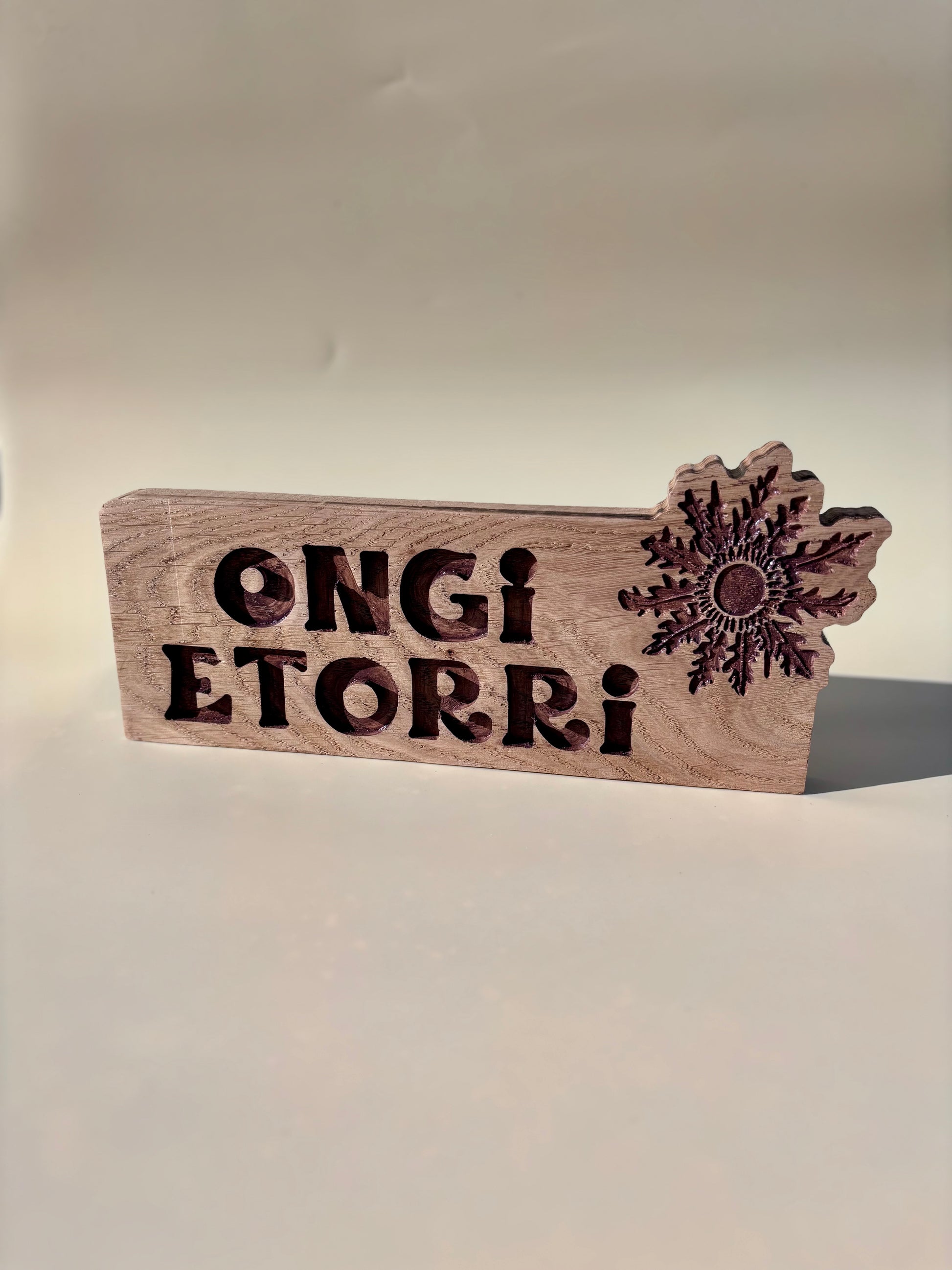 Ongi etorri forma rectangular